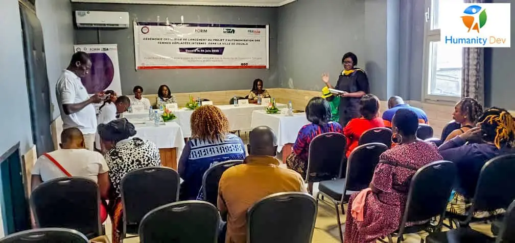 Photo 2 - Lancement projet d'Autonomisation des Femmes Déplacées Internes du NOSO